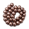 Shell Pearl Beads Strands BSHE-F013-01L-2