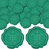CRASPIRE 100Pcs Adhesive Wax Seal Stickers DIY-CP0010-54D-1