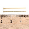 Brass Flat Head Pins KK-N254-47B-G-3