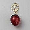 Resin & Light Gold Alloy Keychian KEYC-CJC0004-01A-1