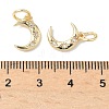 Brass Micro Pave Cubic Zirconia Pendants KK-D386-15G-02-3