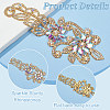 1Pc Rhinestone Sew On Ornament Accessories FIND-FG0003-06-3