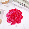 Flower Polyester Brooches JEWB-WH20003-04E-3