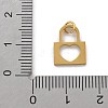 304 Stainless Steel Charms STAS-L281-004G-3