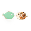 Cute Fish Enamel Pin JEWB-S012-002G-NF-4