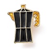 Coffeepot Enamel Pin JEWB-G012-F04-A-1