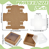 Foldable Square Paper Storage Gift Boxes CON-WH0110-42B-03-2