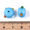 Handmade Lampwork Bumpy Beads LAMP-ZX003-07-04-4