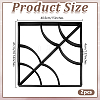 Square Plastic Concrete Molds SIMO-WH0002-07C-2