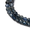 Gradient Color Natural Sapphire Beads Strands G-F803-A01-01A-5