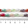 Electraoplate & Gradient Color Glass Beads Strands LAMP-M023-04A-5