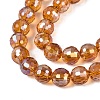 Transparent Glass Beads Strands GLAA-Q107-02A-08-3
