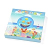 DIY Cake Pattern Shell Conch Disk Paste Painting For Kids DIY-P035-02-8