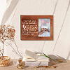 MDF Wood Photo Frames DIY-WH0231-048-7