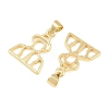 Brass Pendants KK-L275-54G-02-2