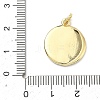 Brass Enamel Pendants LS-KK-H255-05G-03-3