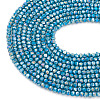 10 Strands Opaque Glass Beads Strands GLAA-TA0003-41-1
