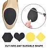 Gorgecraft 12Pcs 3 Colors  Rubber Non-Slip Shoes Pads AJEW-GF0003-04-6