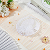 Polyester Birdcage Bridal Veil Netting with Chenille Dot AJEW-WH0471-103A-02-5