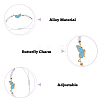 10Pcs 5 Sets 5 Styles Stainless Steel Enamel Link Bracelets BJEW-HS0001-13-4