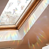 Flower Rainbow Prism Electrostatic Window Stickers PW-WG7E5CE-01-5