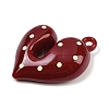 Opaque Acrylic Enamel Pendants OACR-B036-12D-2
