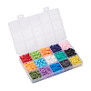 105G 15 Colors Handmade Polymer Clay Beads CLAY-YW0001-43-4