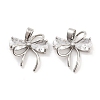 Brass Micro Pave Cubic Zirconia Pendants KK-P271-05P-C-1
