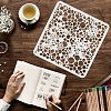 Large Plastic Reusable Drawing Painting Stencils Templates DIY-WH0172-755-3