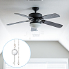 Alloy Ceiling Fan Pull Chain Extenders FIND-AB00004-5