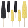 6Pcs 2 Colors Sponge Clay Sculpture Tool AJEW-BC0009-07B-1