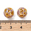 Alloy Enamel Beads ENAM-B037-07G-02-3