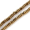 Electroplated Synthetic Non-magnetic Hematite Beads Strands G-H072-G01-01-1