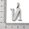 201 Stainless Steel Pendants STAS-Q342-53P-N-3