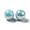 UV Plating Rainbow Iridescent Acrylic Beads LS-X-PACR-D070-01I-2