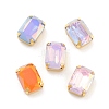 Rectangle Opal Sew On Rhinestones RGLA-G024-01B-G-1