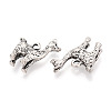 Tibetan Style Alloy Pendants TIBEP-T054-23AS-2