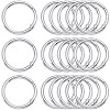Zinc Alloy Spring Gate Rings FIND-SP0001-08D-1