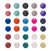300Pcs 15 Colors Natural Crackle Agate Beads G-TA0001-26-11