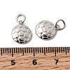 Sports Brass Charms KK-A289-04C-P-3