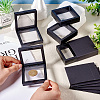 Square Transparent PE Thin Film Suspension Jewelry Floating Frame Displays ODIS-TAC0002-02A-5