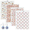 Ceramics Clay Water Transfer Paper DIY-BC0015-31B-1