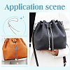 WADORN 2Pcs Alloy Bucket Bag Drawstring Chains DIY-WR0003-08P-7