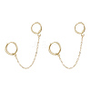 Handcuff Earrings EJEW-JE04457-1