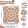 Wooden Bead Design Boards WOOD-WH0042-26D-2