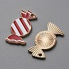 Christmas Theme Alloy Enamel Pendants ENAM-WH0062-02E-02-1