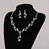 Alloy Rhinestone Jewelry Sets FS-WG30807-01-2