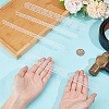 4Pcs Acrylic Belt Templates AJEW-WH0270-488A-3