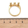 304 Stainless Steel Micro Pave Cubic Zirconia Finger Rings for Women RJEW-F205-01F-G-5