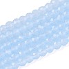 Imitation Jade Glass Beads Strands GLAA-T028-3mm-11F-1